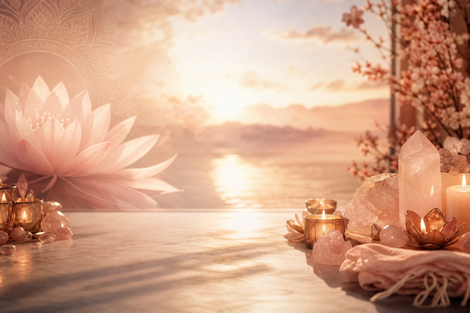 Theta Healing hangulat – csendes, meleg fény Győrben