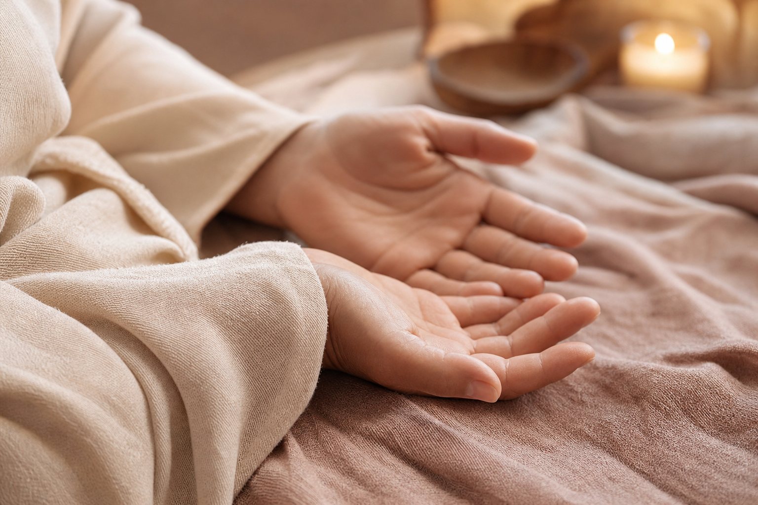 Nyugodt, meditatív pillanat – csend és figyelem